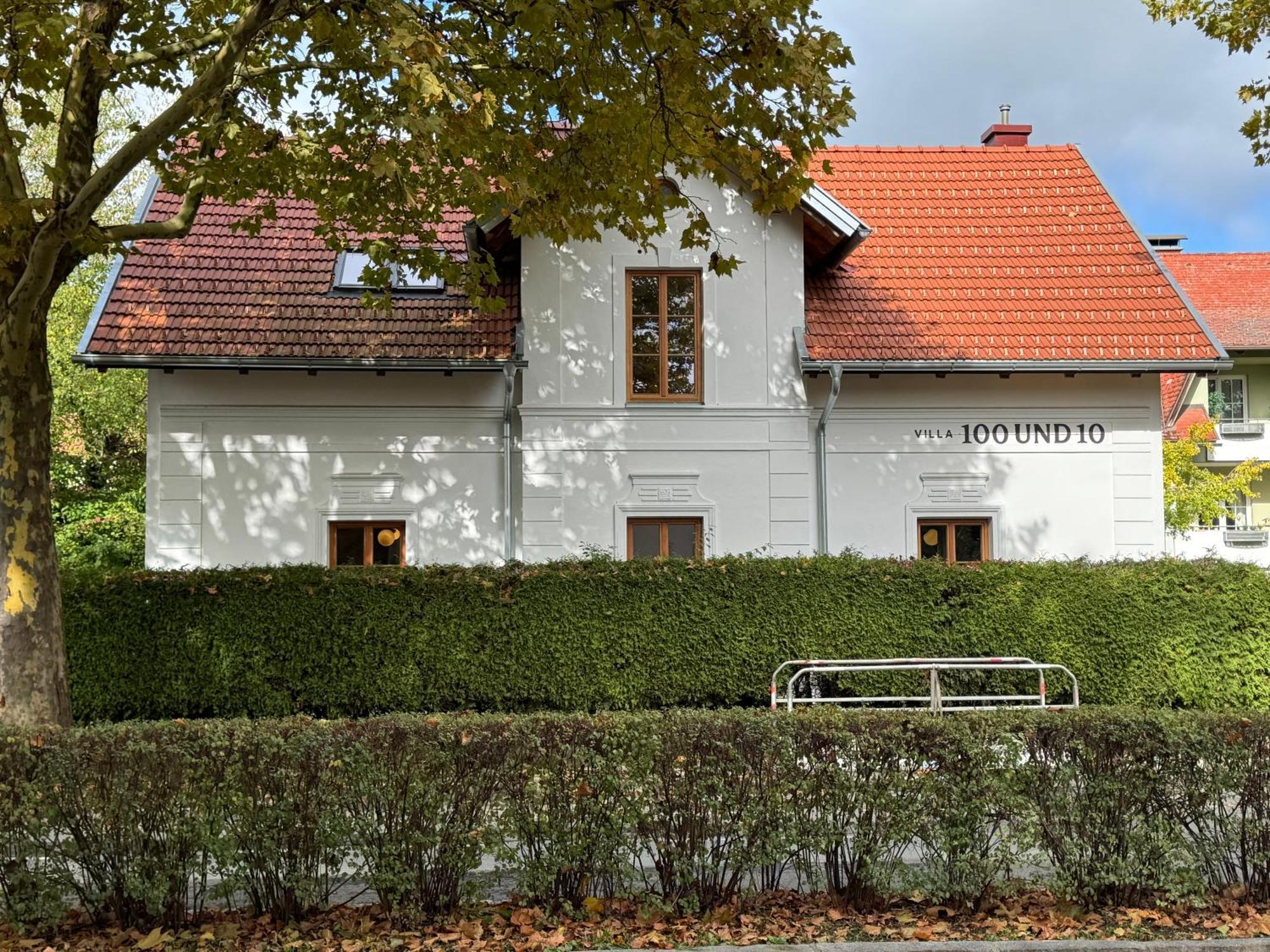 City-Loft In Villa 100Und10 - Charmantes Dachstudio Beim Lendkanal Klagenfurt am Woerthersee Exterior photo